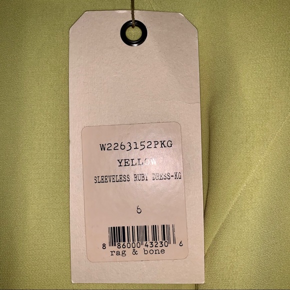 NWT Rag and Bone Sleeveless Ruby Dress - Picture 7 of 7